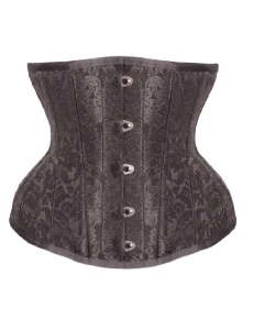 2740 CZARNY GORSET REDUKUJĄCY