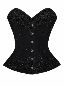 1659 CZARNY GORSET