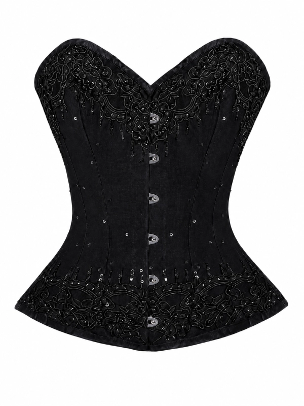 1659 CZARNY GORSET