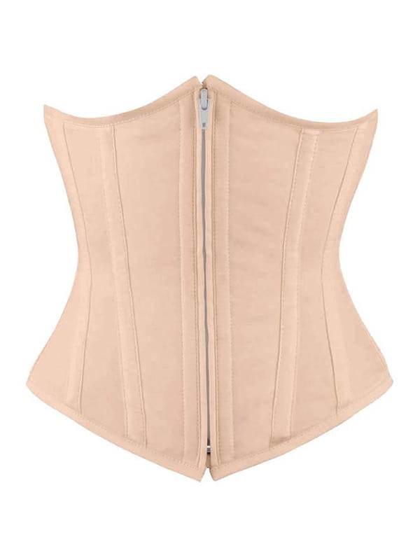 CIELISTY GORSET WYSZCZUPLAJĄCY MODELUJĄCY GORSETY-PL.PL PODKREŚLAJĄCY TALIĘ  WIĄZANY