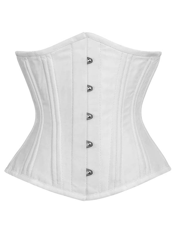 BIAŁY GORSET ŚLUBNY WYSZCZUPLAJĄCY