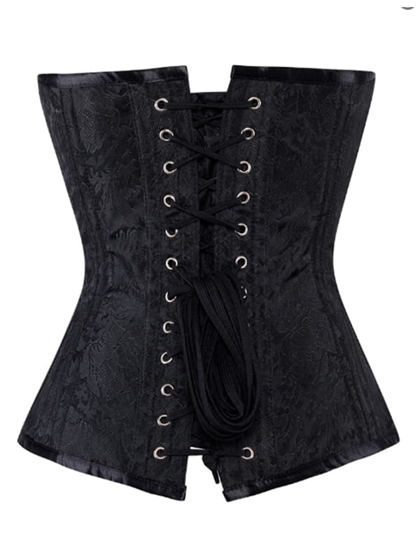 CZARNY  GORSET WYSZCZUPLAJĄCY  MODELUJĄCY GORSETY-PL.PL REDUKUJĄCY TALIĘ