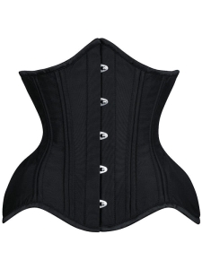 19138 CZARNY GORSET WYSZCZUPLAJĄCY