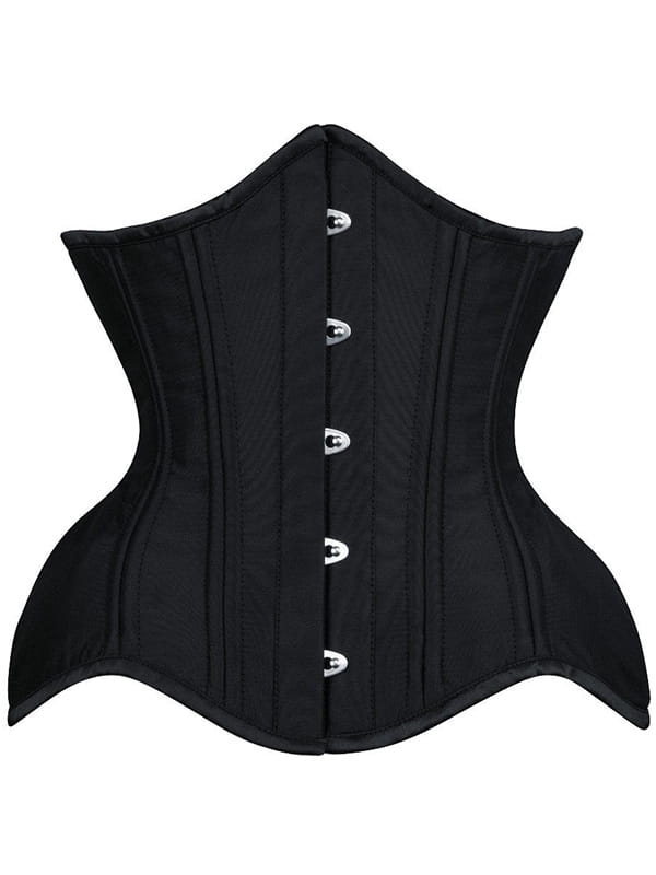 CZARNY GORSET WYSZCZUPLAJĄCY MODELUJĄCY GORSETY-PL.PL  REDUKUJĄCY TALIE