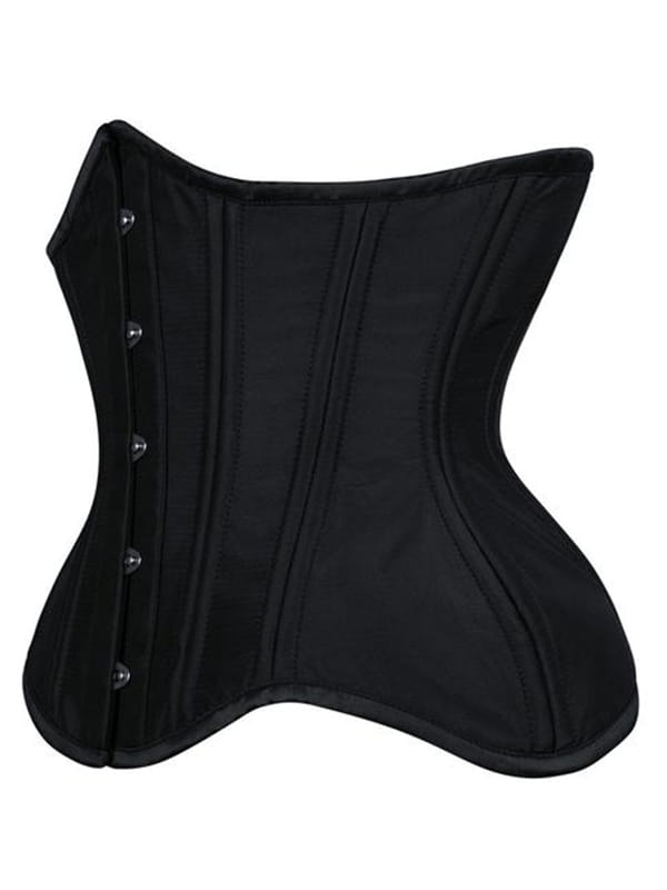 CZARNY GORSET WYSZCZUPLAJĄCY MODELUJĄCY GORSETY-PL.PL  REDUKUJĄCY TALIE